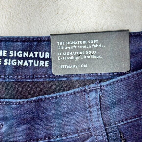 Reitmans R Jeans Women’s 33 Long Dark Wash Blue The Signature Boot Cut - Picture 4 of 16